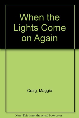 Stock image for When the Lights Come on Again for sale by WorldofBooks