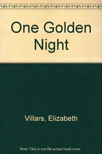 9780747236375: One Golden Night