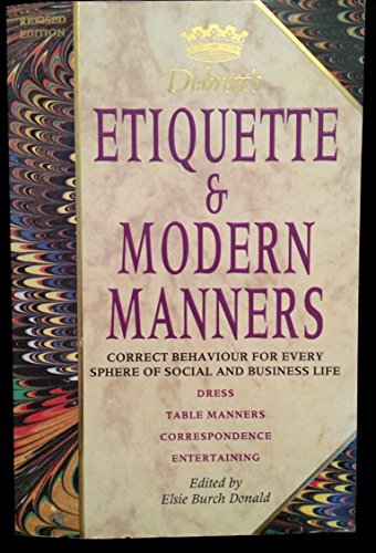 Imagen de archivo de Debrett's Etiquette and Modern Manners (Debrett's guides) a la venta por WorldofBooks
