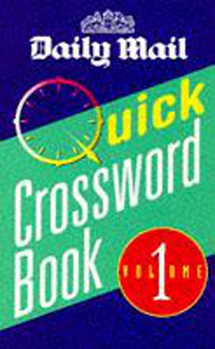 Imagen de archivo de Daily Mail Quick Crossword Book Vol.1: v. 1 a la venta por AwesomeBooks