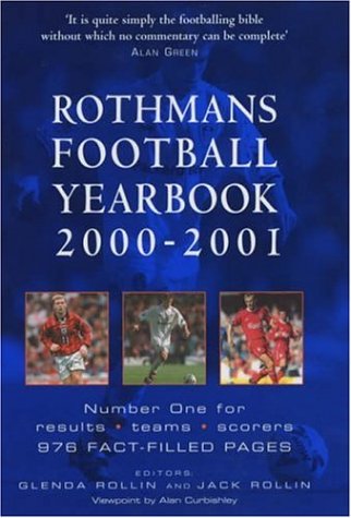 9780747272311: Rothmans Football Yearbook 2000-2001