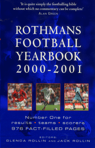 Beispielbild fr Rothmans Football Yearbook 2000-2001 31st year zum Verkauf von Border Books