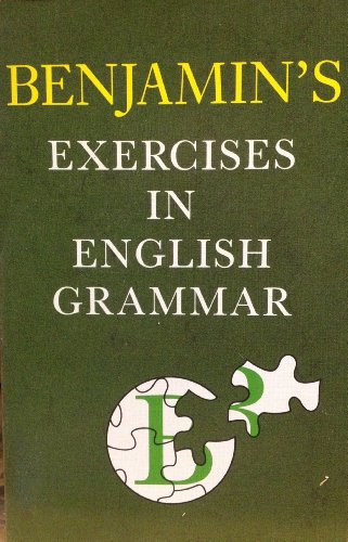 Stock image for Benjamin's Exer English Grammar for sale by AwesomeBooks