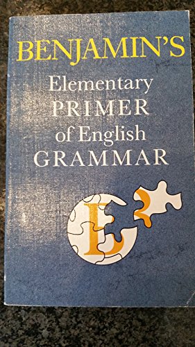Stock image for Benjamin's Elementary Primer of English Grammar for sale by medimops