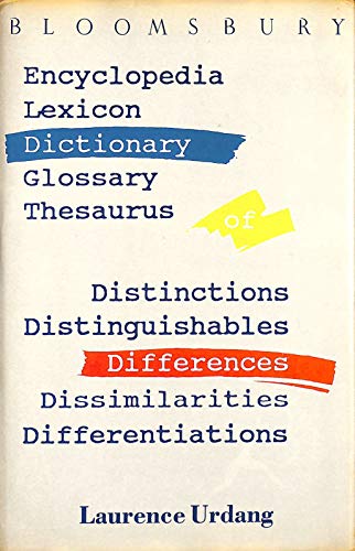 9780747502685: Dictionary of Differences