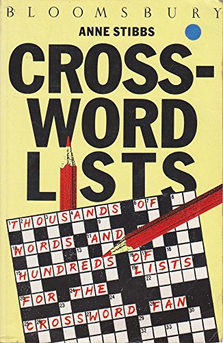 Beispielbild fr Crossword Lists zum Verkauf von AwesomeBooks