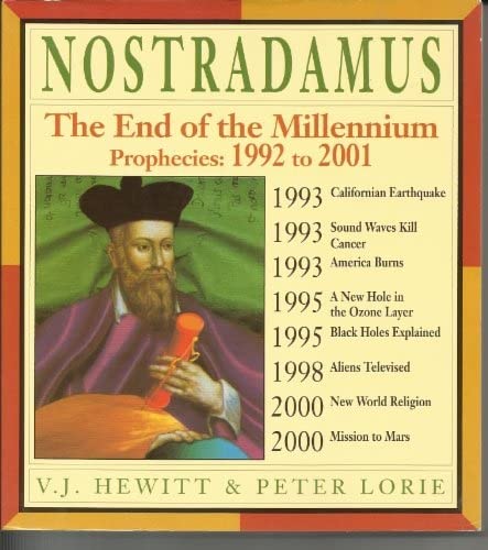Imagen de archivo de Nostradamus: The End of the Millennium - The Prophecies, 1992-2001 a la venta por Goldstone Books