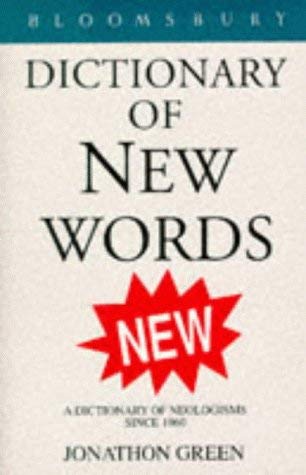 Stock image for Dictionary of New Words for sale by Better World Books