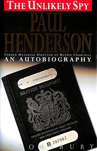 Beispielbild fr The Unlikely Spy: An Autobiography zum Verkauf von Wonder Book