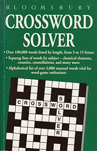 Imagen de archivo de Bloomsbury Crossword Solver a la venta por WorldofBooks