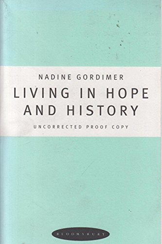 9780747544715: Living in Hope and History: Notes on Our Century