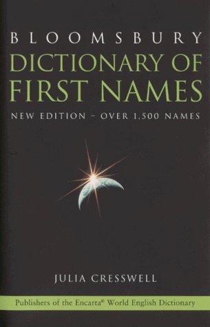 Stock image for Bloomsbury Dictionary of First Names for sale by WorldofBooks