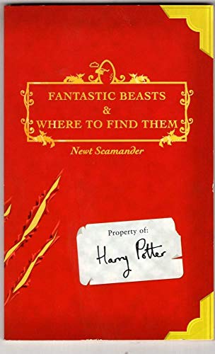 Beispielbild fr Fantastic Beasts and Where to Find Them. Comic Relief Edition (Harry Potter's Schoolbooks) zum Verkauf von medimops