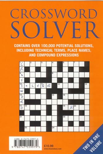 Stock image for Bloomsbury Crossword Lists and Crossword Solver: AND Crossword Solver for sale by AwesomeBooks