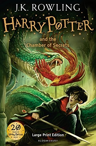 Imagen de archivo de Harry Potter And The Chamber Of Secrets (Book 2) Large Print edition a la venta por Chiron Media