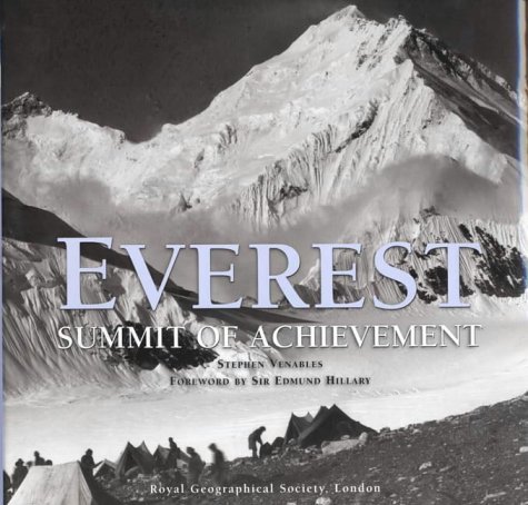 Everest: Alone at the Summit (9780747562238) by Stephen Venables