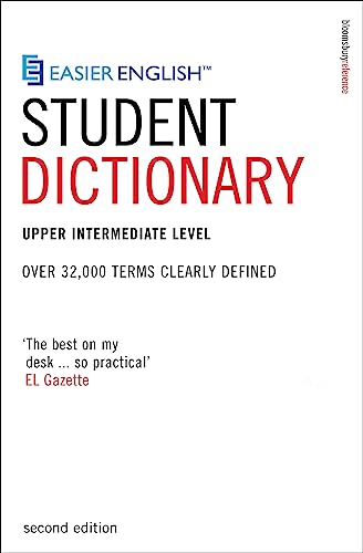 Imagen de archivo de Easier English Student Dictionary : Over 32,000 Terms Clearly Defined a la venta por Better World Books Ltd
