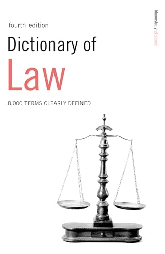 Beispielbild fr Dictionary of Law. 4th Edition zum Verkauf von medimops