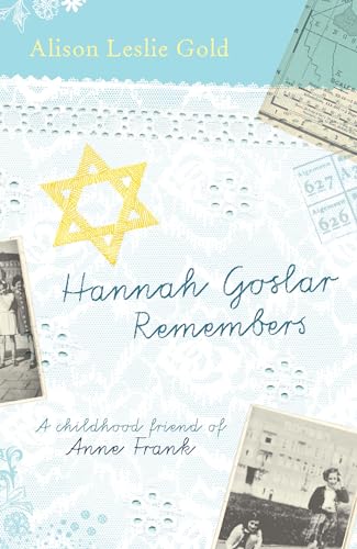 Stock image for Hannah Goslar Remembers : Rejacketed for sale by Better World Books Ltd