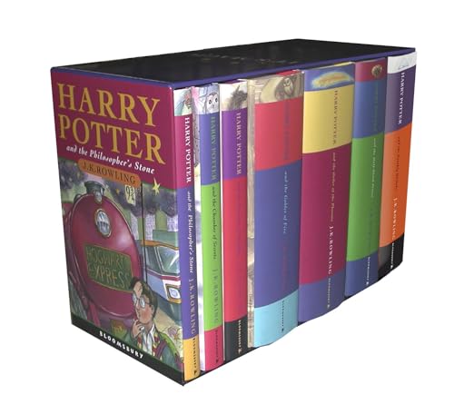 Imagen de archivo de Harry Potter Hardcover Box Set (Books 1-7) (Childrens Edition) a la venta por Goodwill Industries