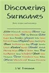 9780747804857: Discovering Surnames (Shire Discovering)