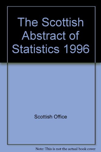 The Scottish Abstract of Statistics (9780748058358) by Unknown Author