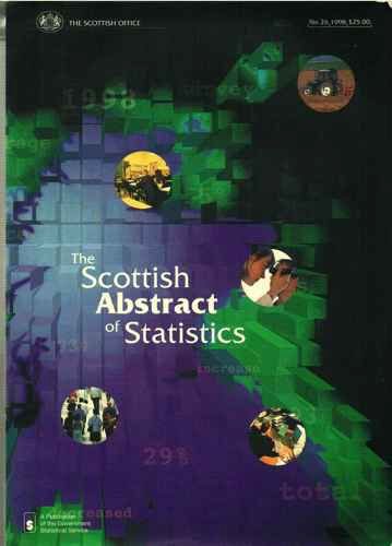 The Scottish Abstract of Statistics, No 26, 1998