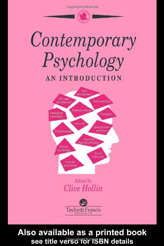 Beispielbild fr Contemporary Psychology: An Introduction: 11 zum Verkauf von WorldofBooks