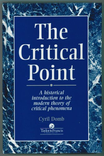 Beispielbild fr The Critical Point: A Historical Introduction To The Modern Theory Of Critical Phenomena zum Verkauf von Chiron Media