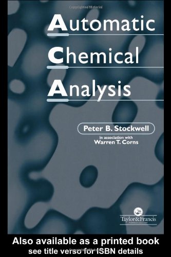 Beispielbild fr Automatic Chemical Analysis zum Verkauf von medimops