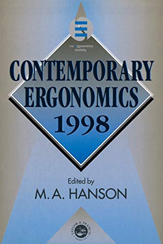 Stock image for Contemporary Ergonomics 1998 for sale by AwesomeBooks