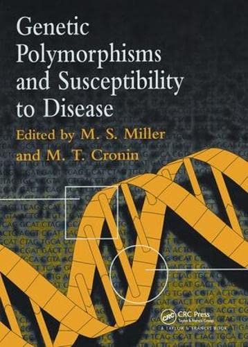 Stock image for Genetic Polymorphisms and Susceptibility to Disease (Taylor & Francis Series in Pharmaceutical Sciences) for sale by The Maryland Book Bank