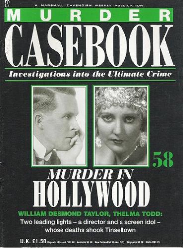 Imagen de archivo de Murder in Hollwood: William Demond Taylor, Thelma Todd (Murder Casebook: Investigations into the Ultimate Crime) a la venta por Brit Books