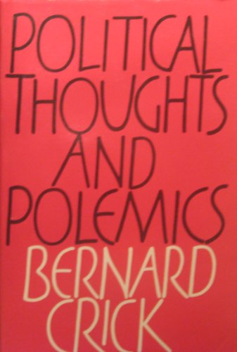 Stock image for Political Thoughts and Polemics for sale by Better World Books