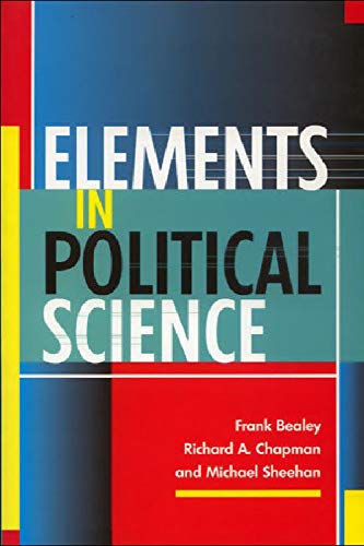 Stock image for Elements in Political Science for sale by WorldofBooks