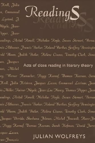 9780748613526: Readings: Acts of Close Reading in Literary Theory