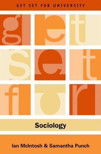 Beispielbild fr Get Set for Sociology (Get Set for University) zum Verkauf von AwesomeBooks