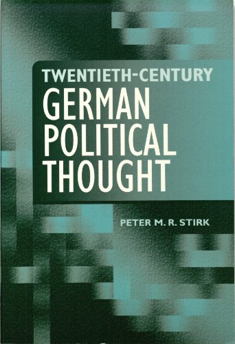 Beispielbild fr Twentieth-Century German Political Thought zum Verkauf von Midtown Scholar Bookstore