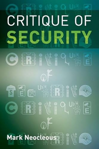 Stock image for Critique of Security for sale by MusicMagpie