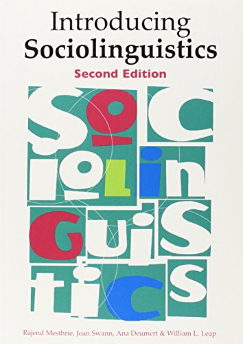 9780748638444: Introducing Sociolinguistics