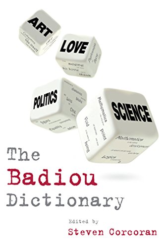 The Badiou Dictionary (Philosophical Dictionaries) (9780748640966) by Corcoran, Steven