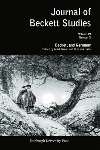 9780748641390: Journal of Beckett Studies: Beckett and Germany (19-2)