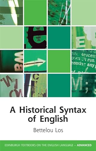 Imagen de archivo de A Historical Syntax of English a la venta por Blackwell's