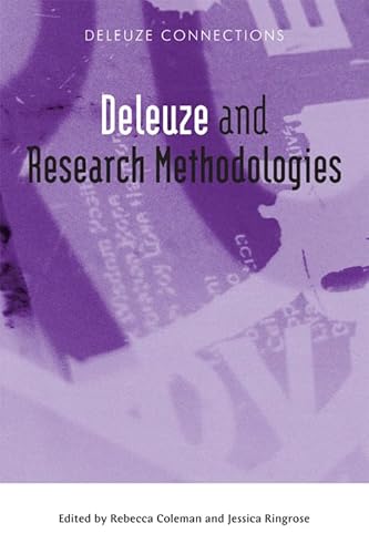 Stock image for Deleuze and Research Methodologies (Deleuze Connections) for sale by Phatpocket Limited