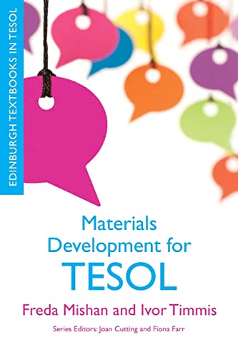 Beispielbild fr Materials Development for TESOL (Edinburgh Textbooks in TESOL) zum Verkauf von AwesomeBooks