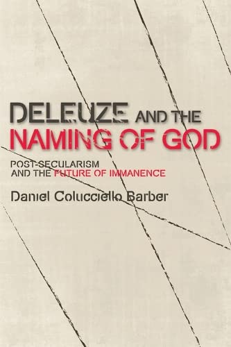 Beispielbild fr Deleuze and the Naming of God zum Verkauf von Blackwell's