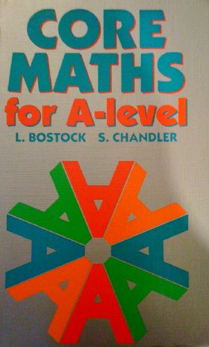 Stock image for Core Maths for 'A' Level for sale by AwesomeBooks