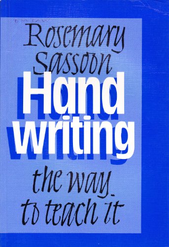 Beispielbild fr Handwriting: The Way to Teach it zum Verkauf von Reuseabook