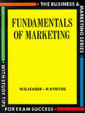 9780748703883: Fundamentals of Marketing (Business & Marketing)