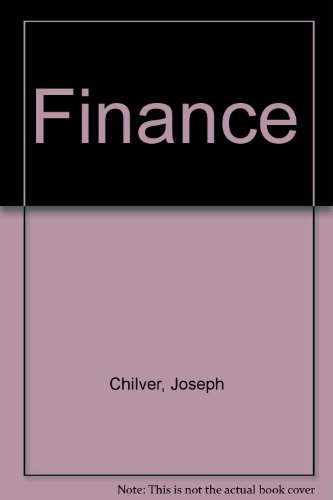 Stock image for Finance for sale by G. & J. CHESTERS